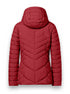 District Kaprun Faux Down Jacket with Detachable Hood – Black Contrast Zippers